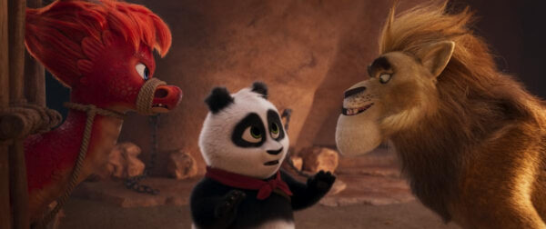 panda bear in africa