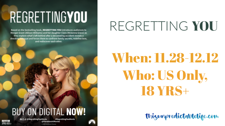 regretting you