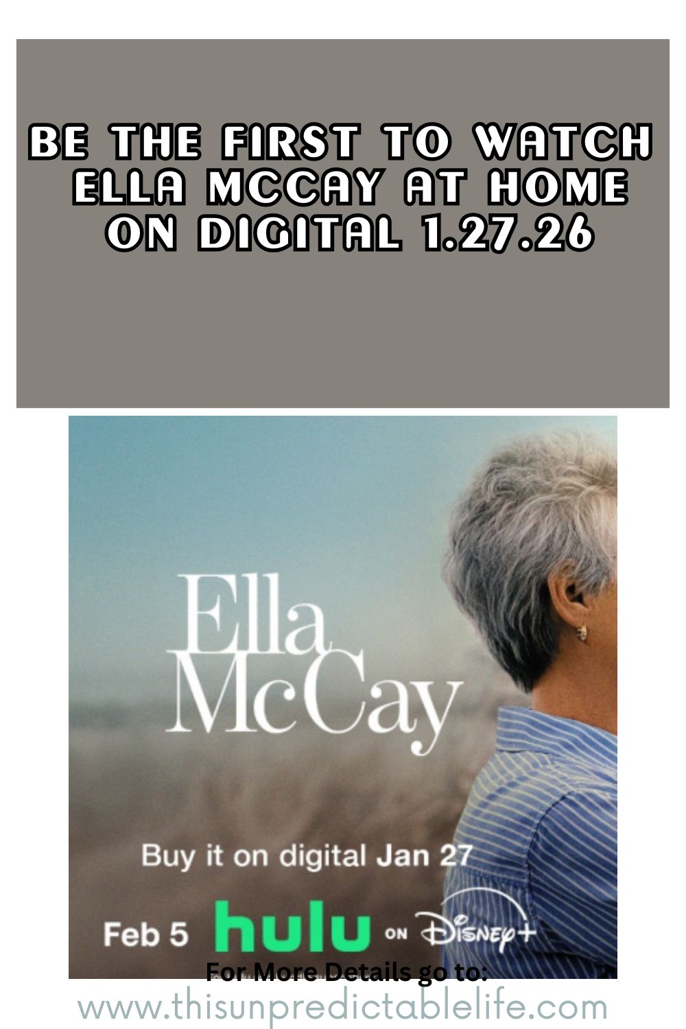 BE THE FIRST TO WATCH ELLA MCCAY AT HOME ON DIGITAL 1.27.26 4 ella mccay