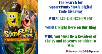 The Search for SquarePants Digital Movie Code Giveaway search for squarepants digital